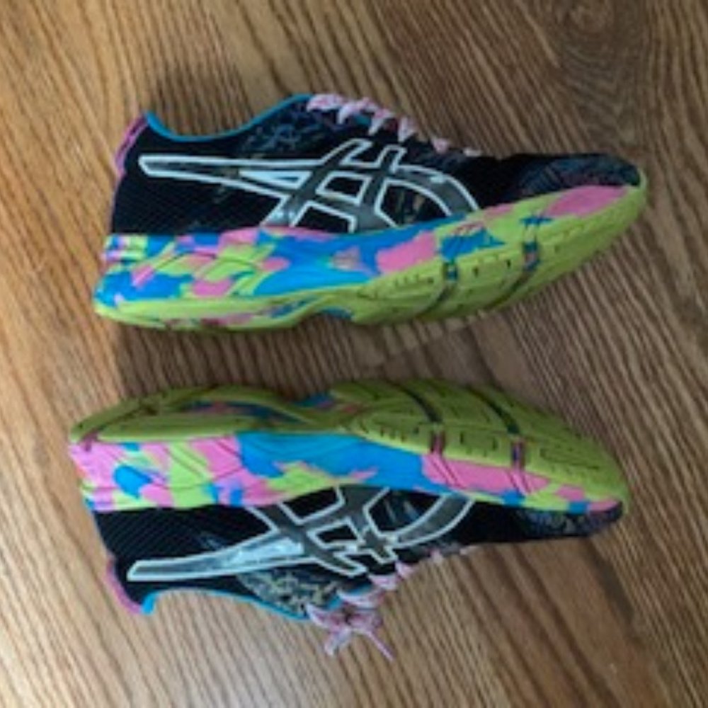 Asics black sneakers